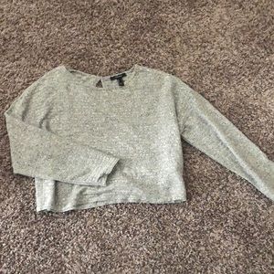 Soft light grey forever 21 shirt